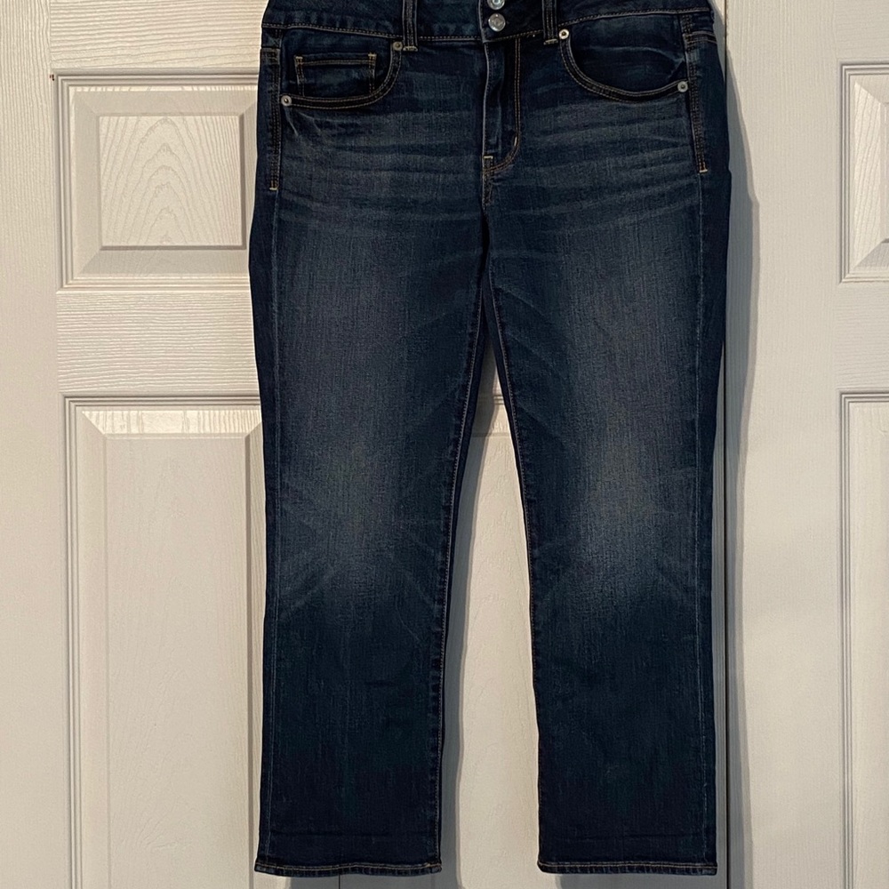 AEO Artist Crop Jean - 8 Regular